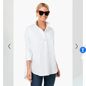 Tuckernuck Blanc Willow Blouse - size Medium - perfect condition